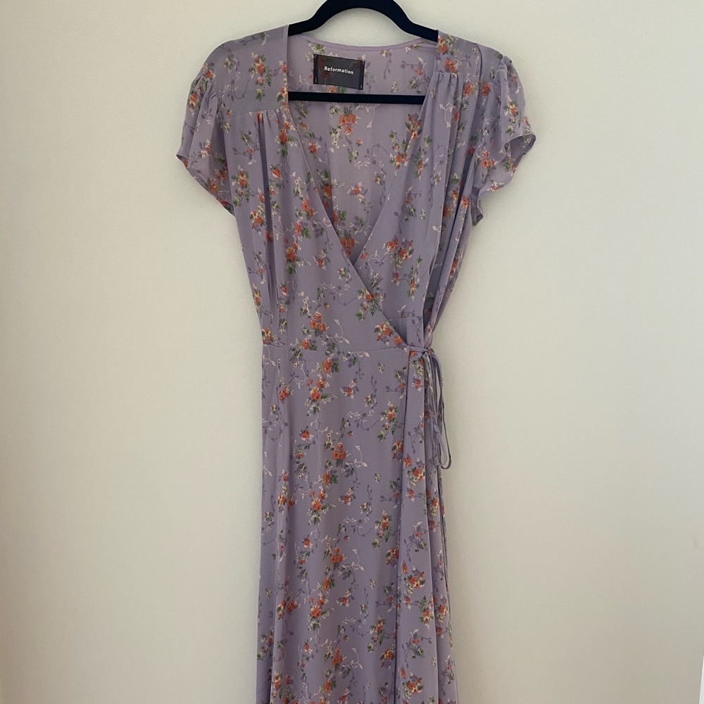 Reformation Midi Dress (L)